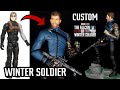 Winter soldier custom  falcon and the winter soldier  sculpting  titan hero series  street play