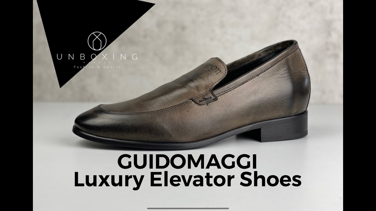 GUIDOMAGGI Luxury elevator shoes ‘Grosseto’ | UNBOXING & ON FEET | best elevator shoes | Loafers