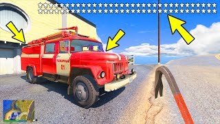 GTA 5 МОДЫ: 65 ЗВЁЗД РОЗЫСКА !! УГНАЛ РУССКУЮ ПОЖАРНУЮ МАШИНУ У ГЛУПЫХ КОПОВ...