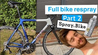 Commuter bike respray part 2 (spray.bike)
