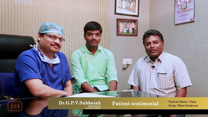 Hi9 | Vijay Patient  Testimonial - Dr. G.P.V. Subbaiah, Spine Surgeon