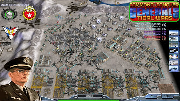 USA Laser General DESTROYS 7 Random Armies - Zero Hour Strategy & Total Domination!