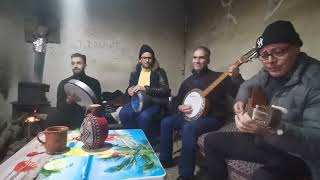 qaada chaabi kabyle @moh taoualit et ses invités #moh ochaavan a l interpretation (2)chansons