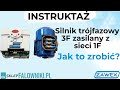 Silnik trójfazowy 3F zasilany z  sieci 1F – praktyczny instruktaż jak to zrobić .