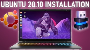 Ubuntu 20.10 Installation and Preview 2020