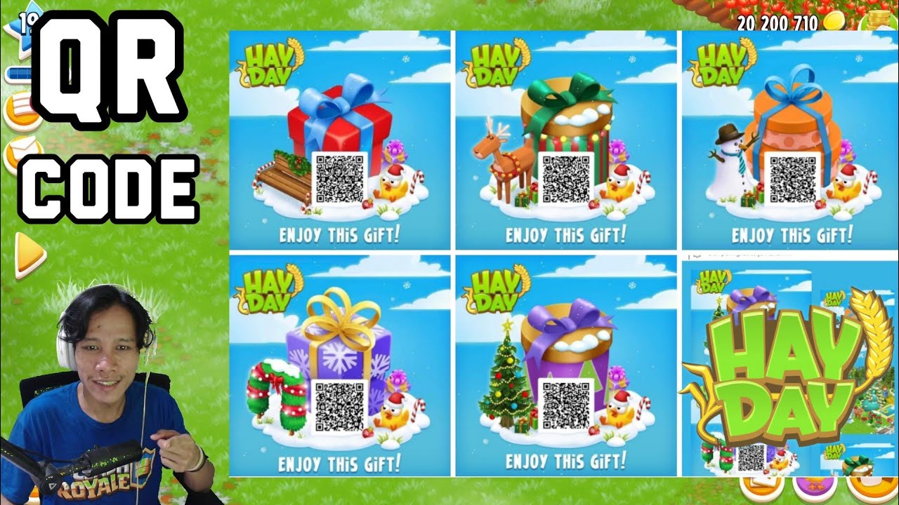 Hay Day Klaim 7 Hadiah Natal Anda scan the QR code update terus YouTube