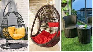 Outdoor Furniture Sofa Chairs Hanging Chairs | Wooden Pallet Balcony Seating Patio Chairs Table