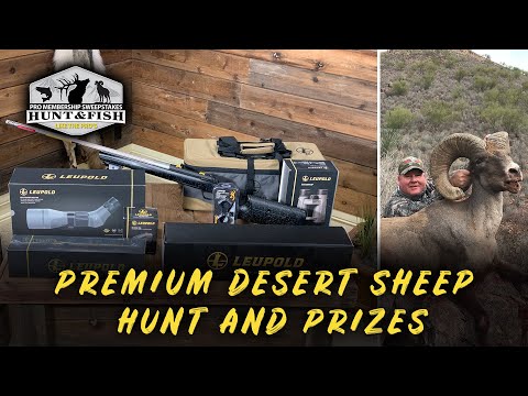 Pro Membership Sweepstakes drawing for Premium Desert Sheep Hunt and