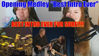 Couple First Reaction To - Rush: Opening Medley/Spirit Of Radio (AKA Best Intro Ever) [Live]