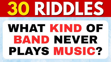 Can You Solve These 30 Tricky Brain Teasers? | Riddle Challenge | Quizniac