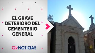 VANDALISMO Y DETERIORO: El preocupante estado actual del Cementerio General de Santiago