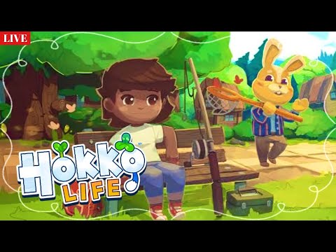 【Hokko Life】ついにサブ島始動します!あつ森に似てると噂のゲームを初見プレイでやってみる!【ホッコライフ】