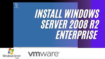 TUTORIAL HOW TO INSTALL WINDOWS SERVER 2008 R2 ENTERPRISE USING VMWARE WORKSTATION 16 PRO🔥