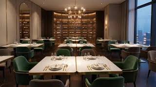 Ultimate Dining. #LuxuryFurniture #RestaurantDesign #InteriorDesign #SinteredStone #CommercialDesign