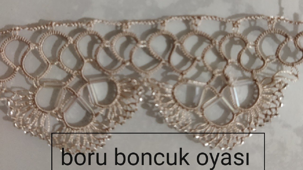 muhteşem boncuklu mekik modeli🧿💫