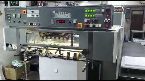 Komori lithrone 428 four colour offset printing machine for sale
