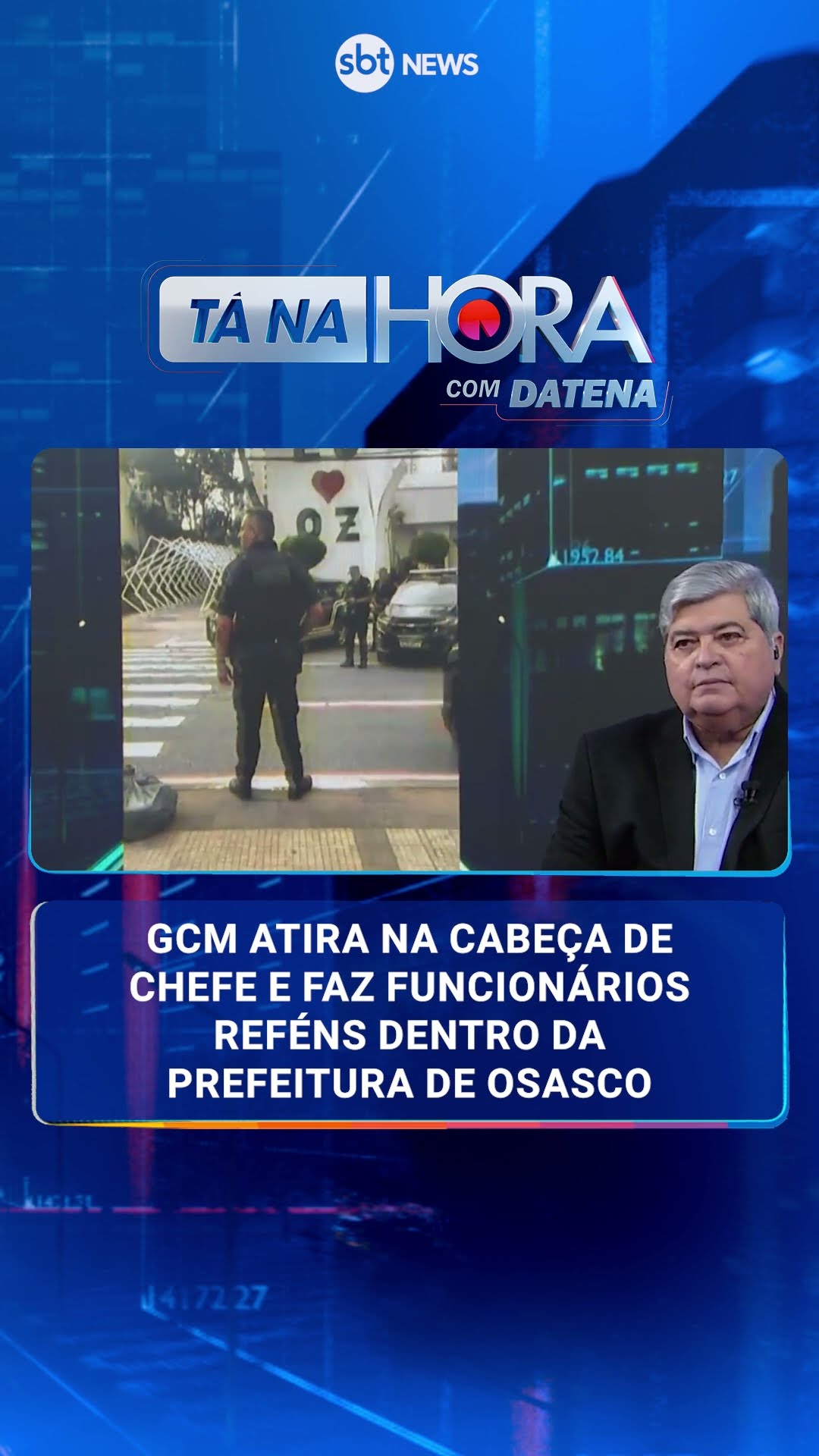 Guarda Civil efetua 10 disparos dentro da prefeitura de Osasco e faz reféns