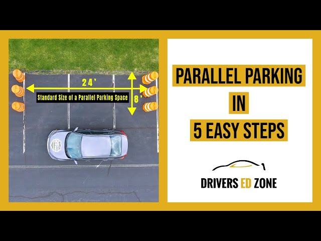 How to Parallel Park Perfectly (Step-by-Step) - Driving Tips 