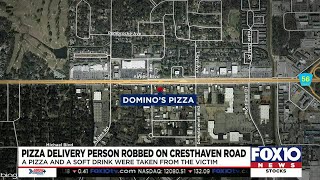 MPD: Thieves steal pizza, soft drink from delivery person screenshot 1
