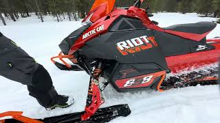 Walk Around: 2025 Arctic Cat Riot 858 Catalyst 2-Stroke