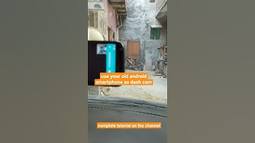 Dashcam from old smartphone