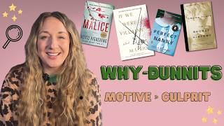 My Favorite Why-Dunnit Thrillers & Mysteries