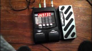 Digitech RP255 demo Metallica
