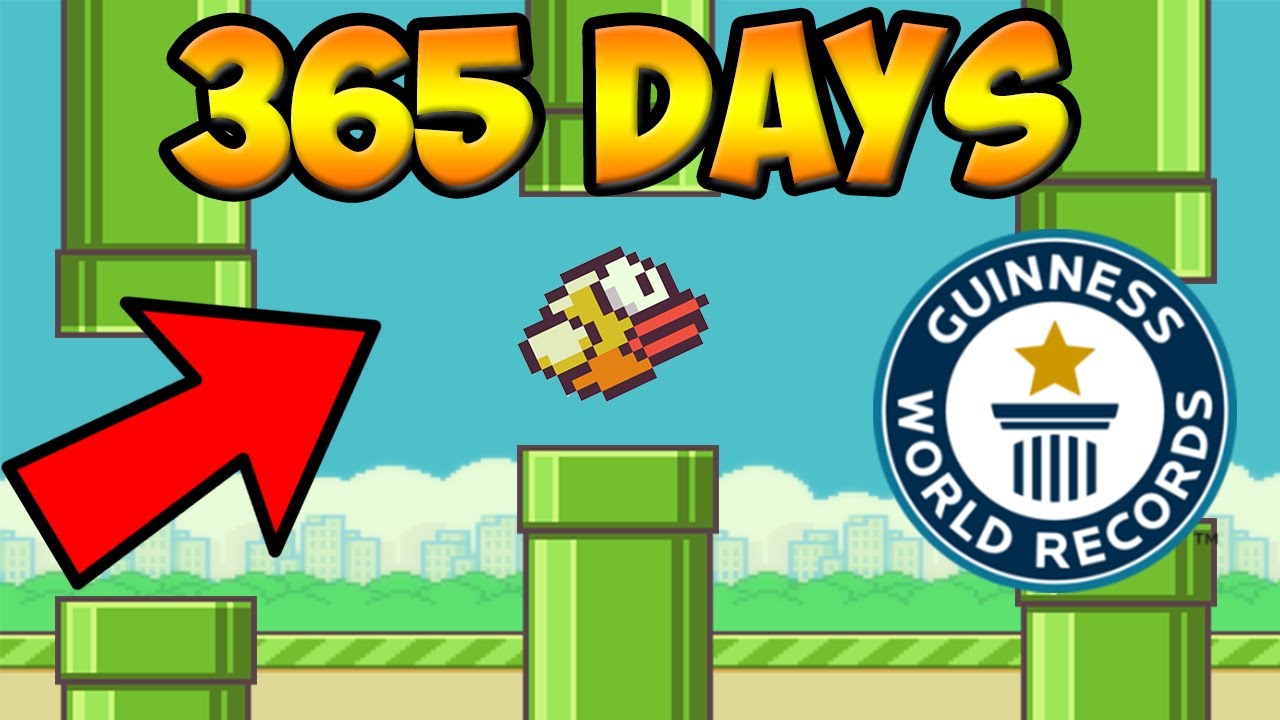 Playing Flappy Bird FOR 1 YEAR [World Record] - YouTube