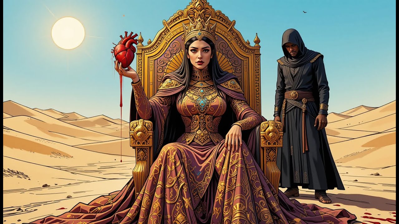 #قصة_الملكة التي كانت تأكل قلب إنسان كل يوم!! والساحر الذى كان يجلب كل يوم ضحية |لن تصدق ما حدث.