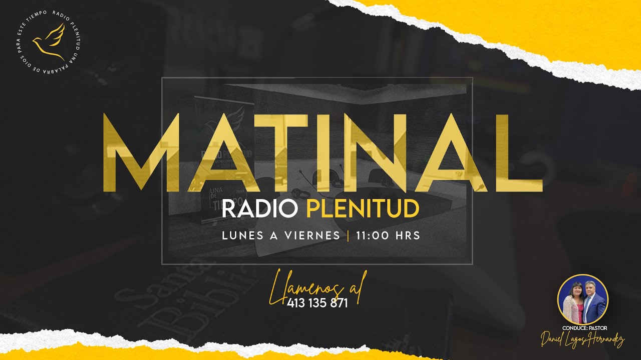 Sigue adelante | Pastor Daniel Lagos | Matinal de Radio Plenitud