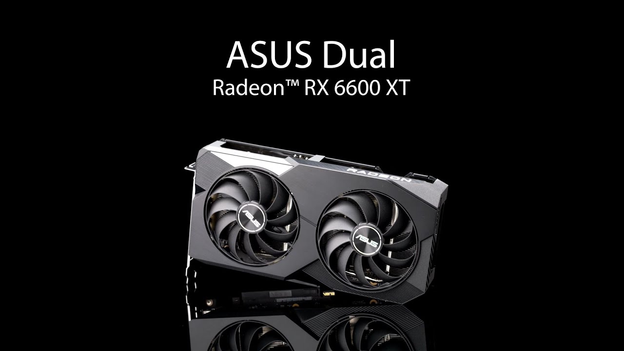 Asus Radeon RX 6600 XT DUAL OC (DUAL-RX6600XT-O8G) - купить