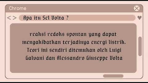 Praktikum kimia SEL VOLTA sederhana  menggunakan jeruk nipis