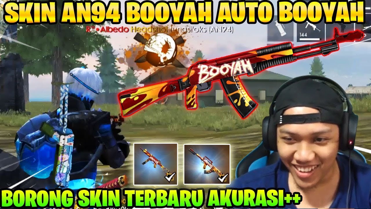 SOLO RANKED PAKE SKIN BOOYAH AN94 TERBARU AUTO BOOYAH Garena