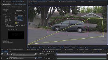 Removing elements from shots using planar tracking in VFX Suite