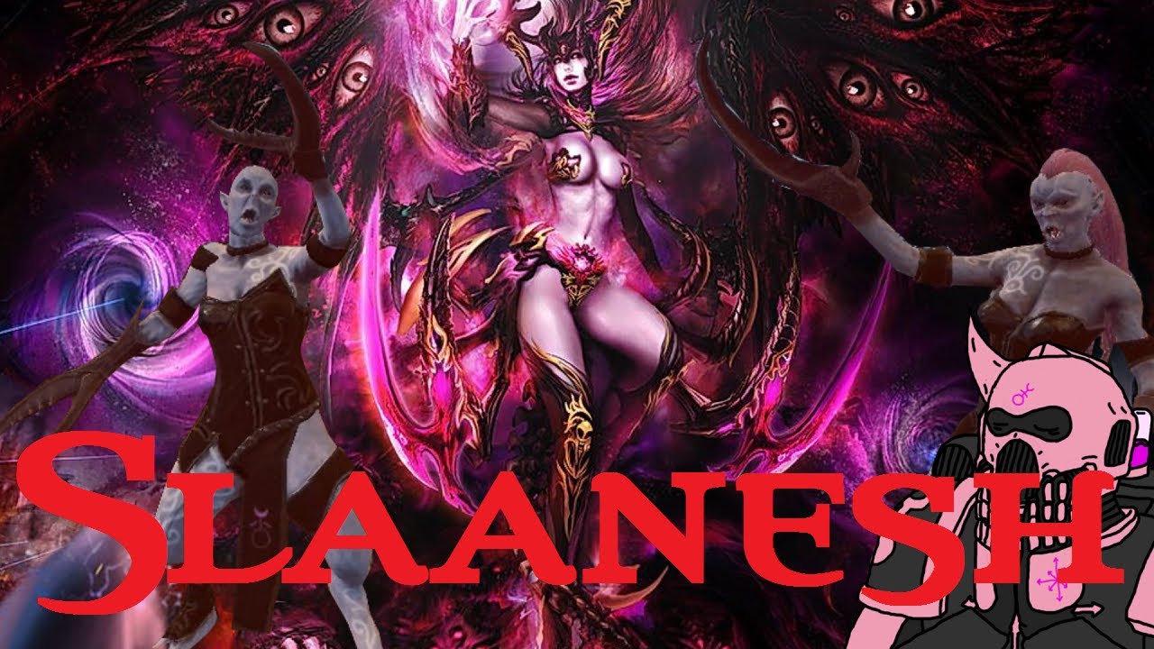 Warhammer 40 000 LORE -  Slaanesh, bůh chtíče a utrpení