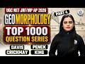 UGC NET Geography June 2026 | Geomorphology Top 1000 Questions Series -4 | Geography By Simran Ma’am