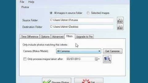 EXIF Date Changer quick demo