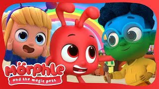 Rainbow Fun with Mila and Morphle! | Morphle Cartoons | Available on Disney+ and Disney Jr