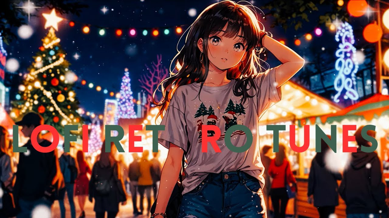Retro City Vibes: Chill Christmas Lofi 🎄🌆