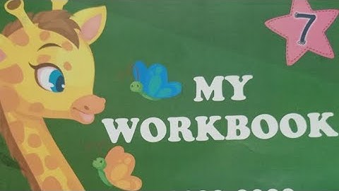 My English workbook class-7 #pseb