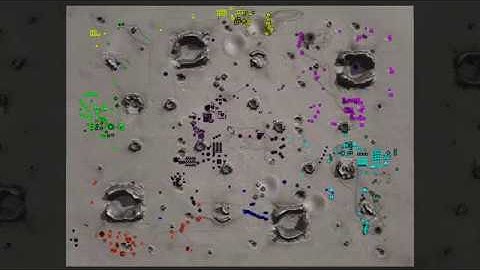 Beyond All Reason - Dotwars - 3v3 Comet Catcher w/ Scavengers