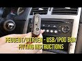 Peugeot & Citroen Fit the USB BOX 9702.EZ mp3, aux in, iPod