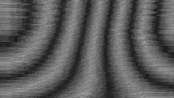 Moiré Pattern Art | Horizontal lines with noise (Creative coding, Processing generative art)