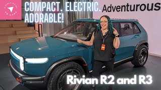 Meet the Rivian R2-- and a Surprise Reveal of the R3 and R3X! by AGirlsGuideToCars 1,266 views 2 months ago 8 minutes, 48 seconds
