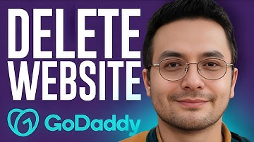 How To Delete Website GoDaddy  - 2025 |  Tutorial