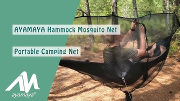 AYAMAYA Hammock Mosquito Net for Summer 2021 Camping Gear Review