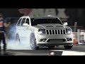Twin Turbo SRT8 Jeep Runs Over Every Truck on the Premises! 🐌 🐌