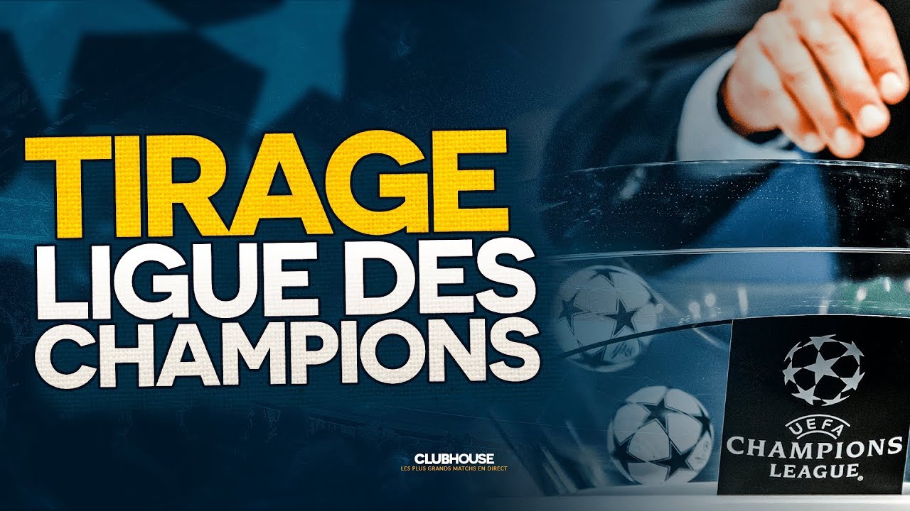 Tirage Ligue Des Champions Champions League Draw Youtube [ 720 x 1280 Pixel ]