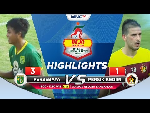 PERSEBAYA VS PERSIK (FT: 3-1) - Highlights Bejo Jahe Merah Piala Gubernur Jatim 2020