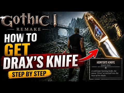 How to GET DRAX'S KNIFE in Gothic 1 Remake (Step by Step)